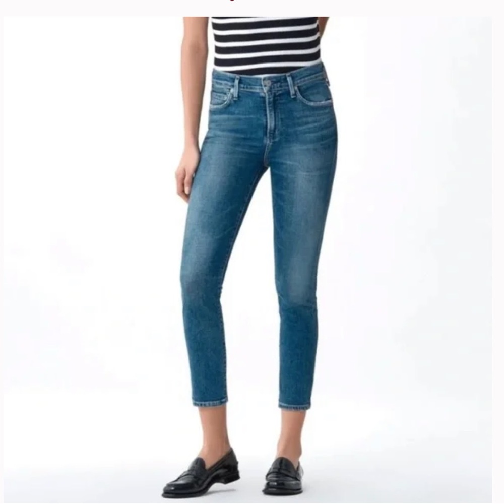 Citizens of Humanity Rocket Crop High Rise Skinny